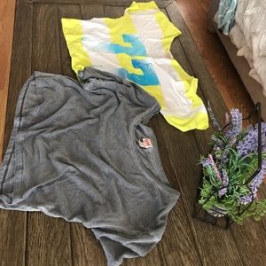 Two summer crop tops☀️